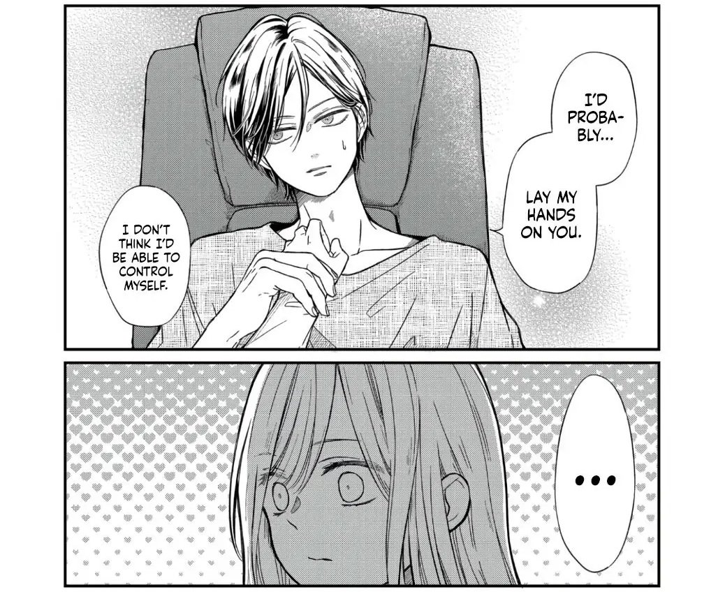 neetsue's tweet image. Yamada, being honest and straightforward with Akane, is very demure and mindful! :D