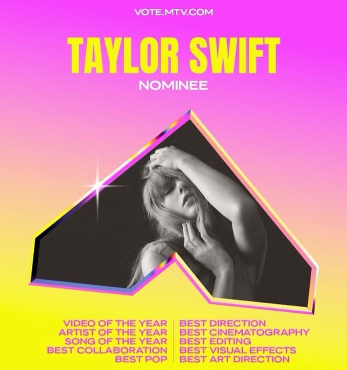 TheSwiftSociety's tweet image. 🚨| WE ARE LOSING!! Please vote for Taylor at the #VMAs

Vote NOW: vote.mtv.com