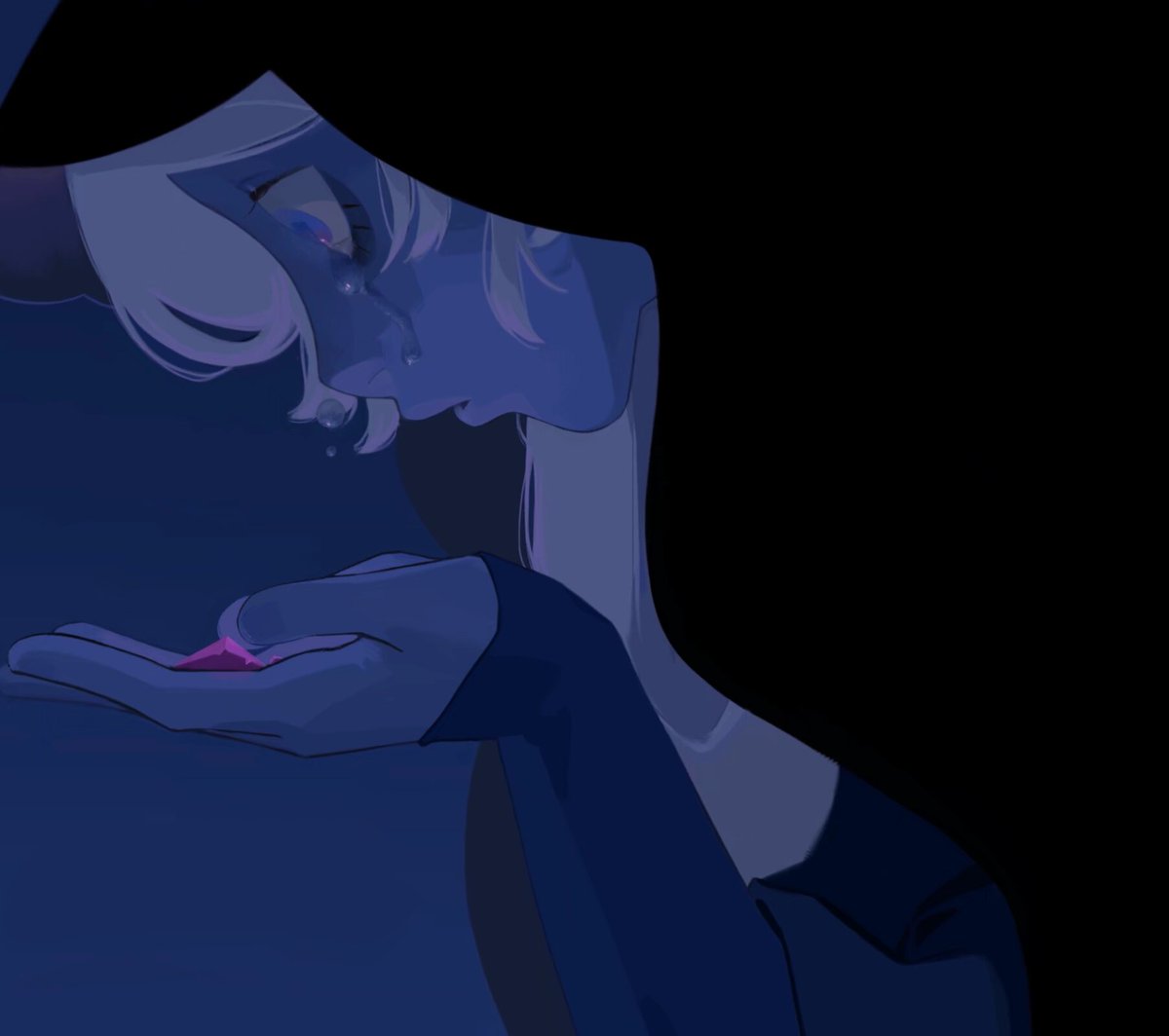 @koyoring_07 What a great idea…Tears of roses and tears of blue😭😭😭Reminds me of this one,Your creativity is more genius. I love it very much😭😭😭💓💓💓