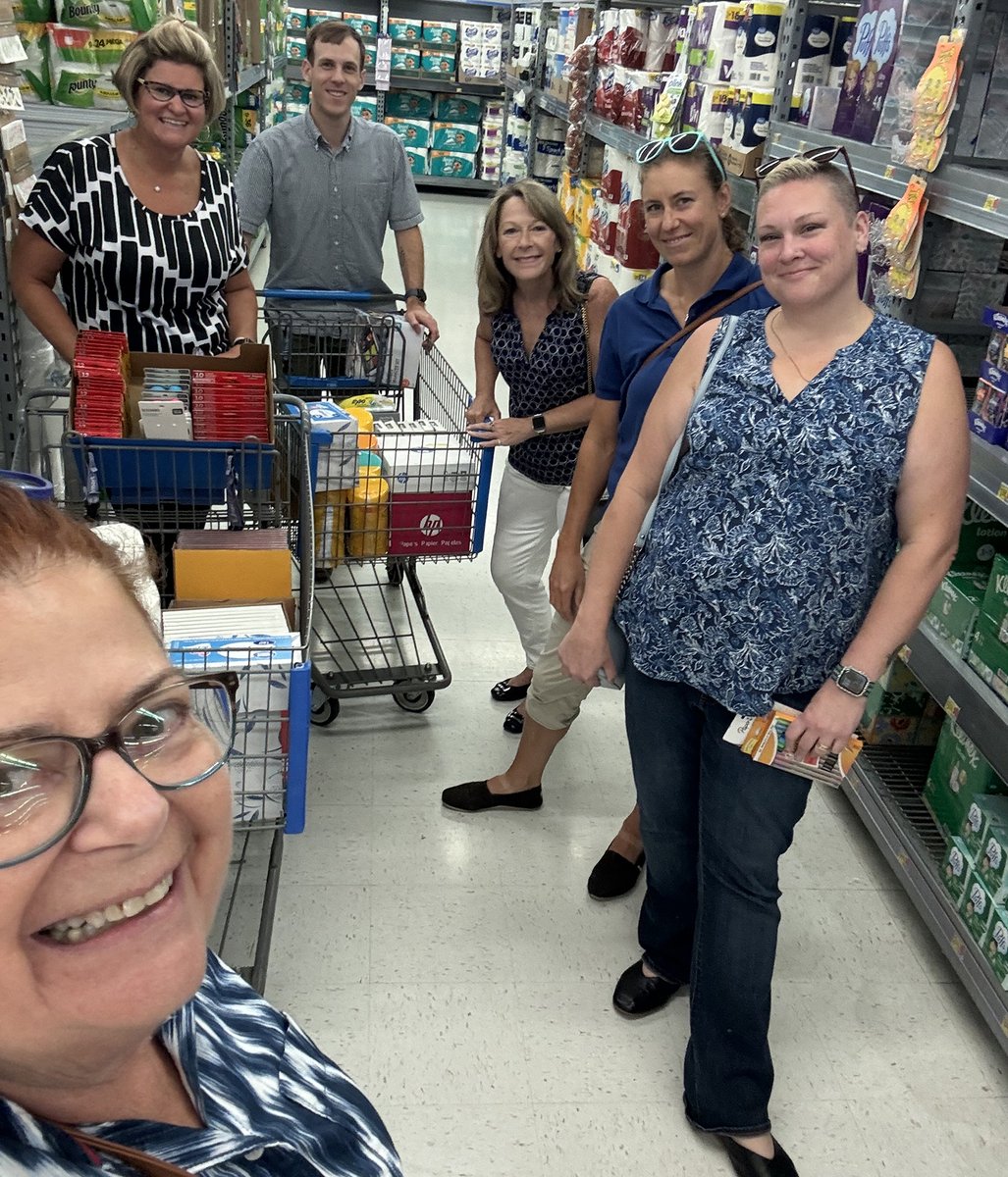 HRResolutions's tweet photo. The HR Resolutions team is proud to participate in the United Way Day of Caring “Stuff the Bus” event. We have two shopping carts full of school supplies and can’t wait to deliver them!

#communityservice #stuffthebus #uwcr #dayofcaring https://t.co/dFU2JL8tPW