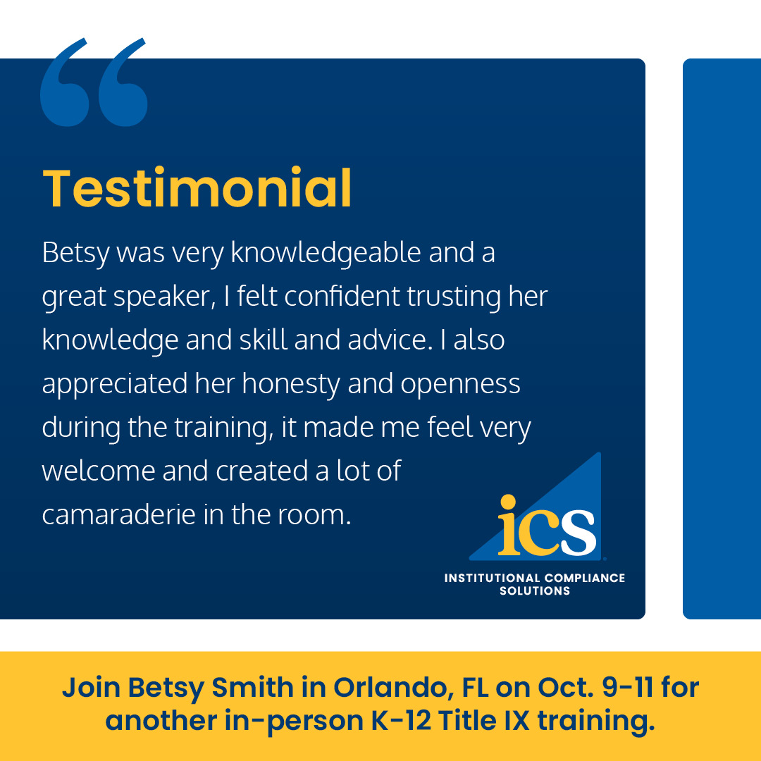 Institutional Compliance Solutions tweet media