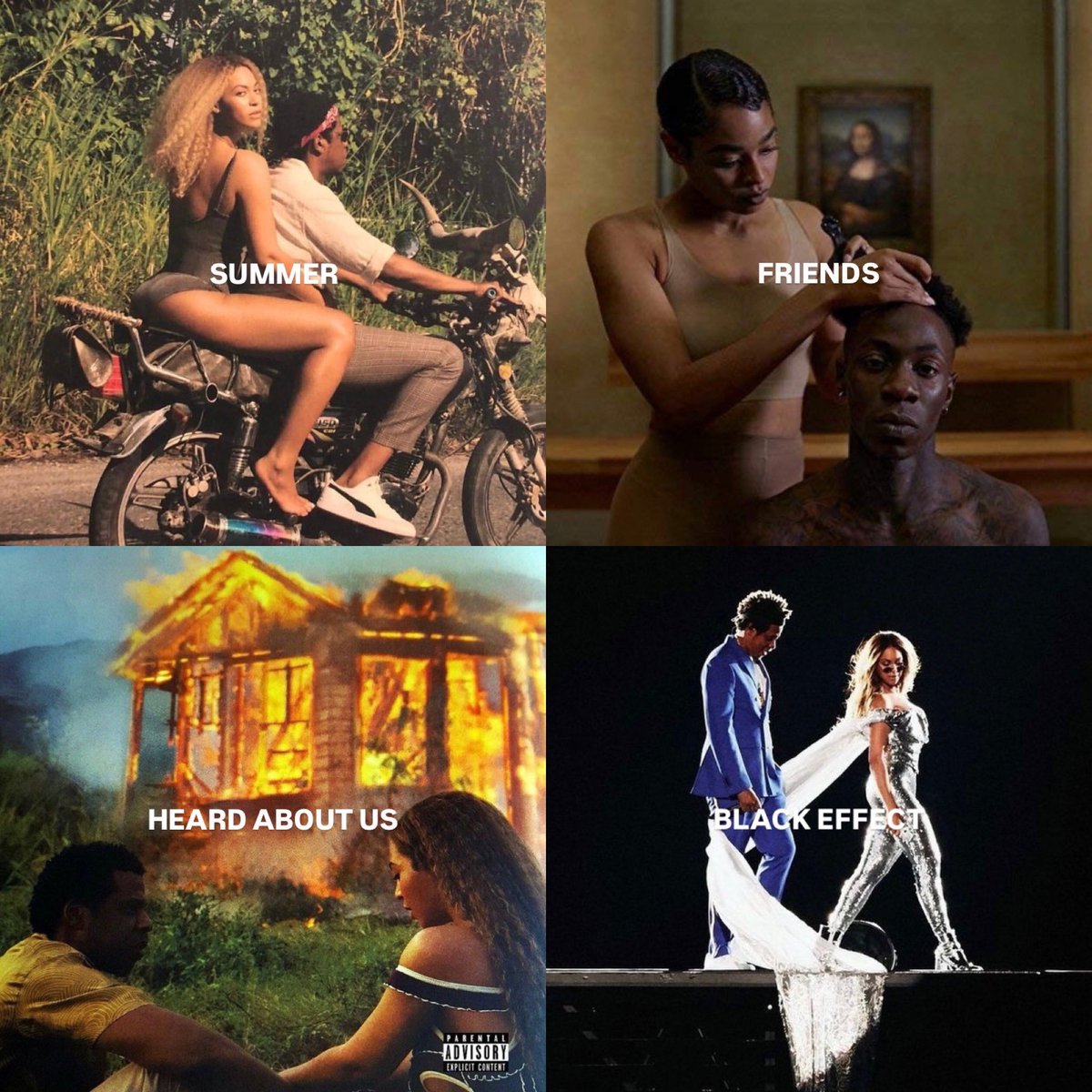 Jonathzn's tweet photo. Which one is the best song on Everything Is Love? https://t.co/XZidWViI90