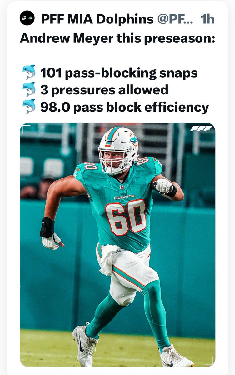 SanMarcosFBall's tweet photo. Congrats to Knight Great @andrew_meyer50 absolutely killed it this pre-season and was rewarded by making the 53 man roster for the @MiamiDolphins
#OnceAKnightAlwaysFamily https://t.co/7nSNGB95pk