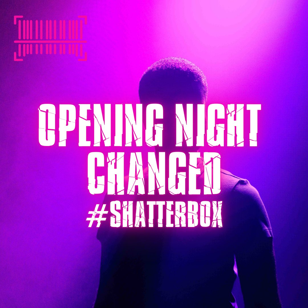 LandUTheatre's tweet photo. OPENING NIGHT CHANGE: Due to a medical issue in the production team our first night performance of The #ShatterBox will now take place on Weds Sept 4.
All current ticket holders will be offered exchanges or refunds for next Tues night's perf - please look out for an email. https://t.co/MNKyQCvgEu