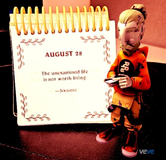 TheRebelDuck's tweet image. "The unexamined life is not worth living" - Socrates

#veve #vevefam #DiCo @veve_official