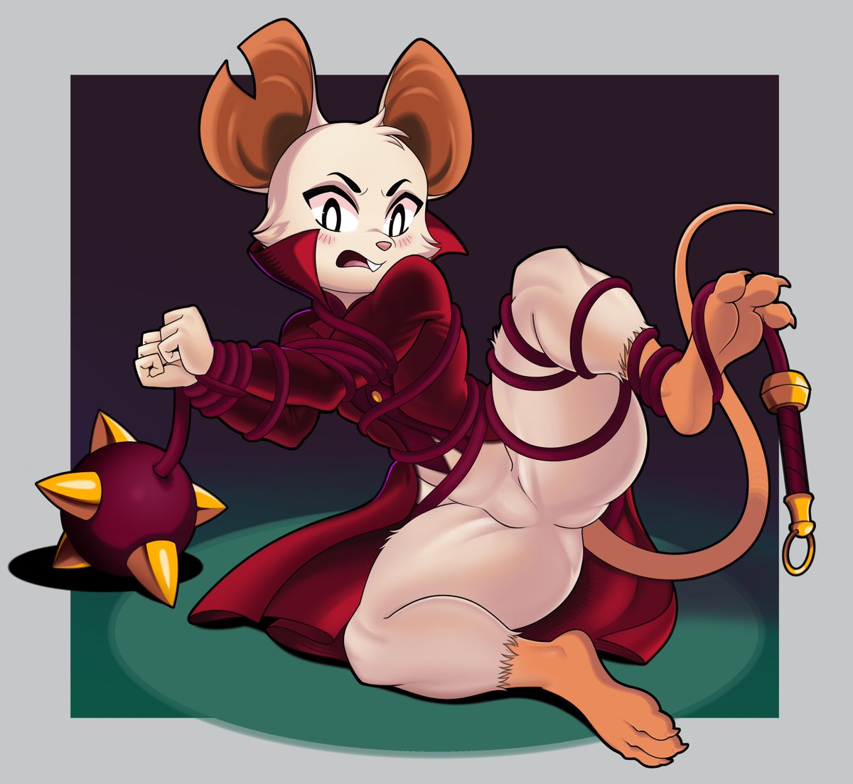_ironkerberos's tweet photo. "Oops"🐭 
-Mina the Hollower https://t.co/H4oQlEvRfF