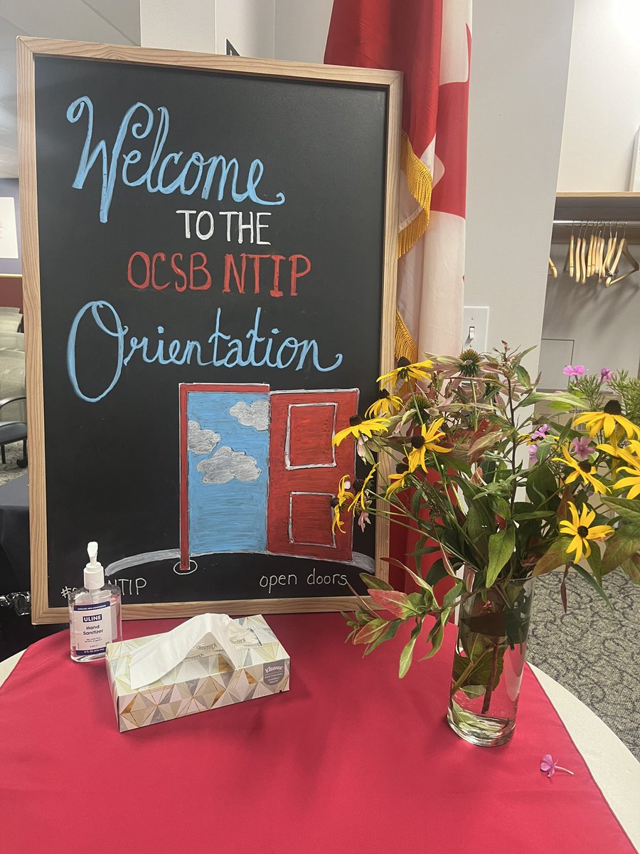 ocsbNTIP's tweet photo. We were so excited to open our doors to all of the new @OttCatholicSB educators this morning! The energy in the room was awesome. Looking forward to this year! #ocsbNTIP @ocsbNTIP @OCSBHR @OCSB_MentalHlth @slackt @klewis_prieur @OcsbC 🚪🗝️♥️ https://t.co/6HIrnyJ4Vx
