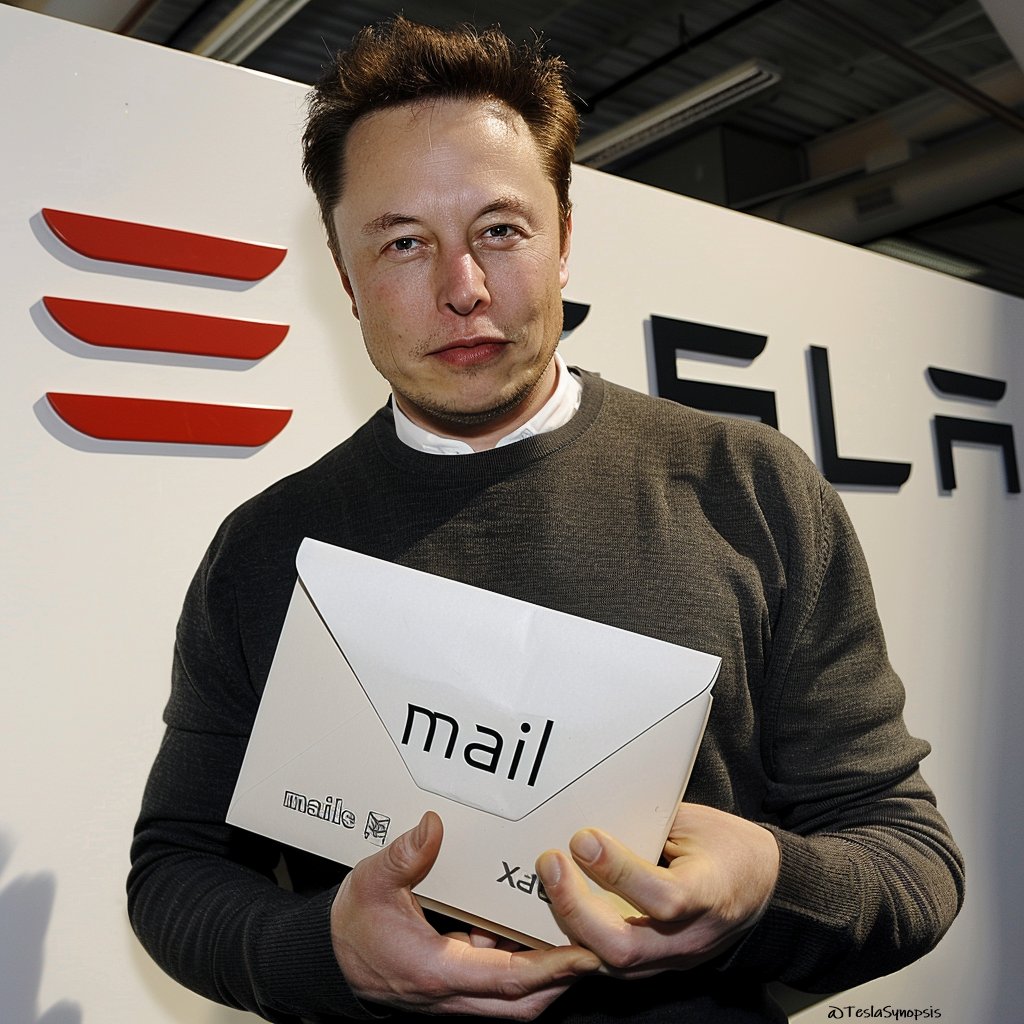 TeslaSynopsis's tweet image. Who want X mail now?