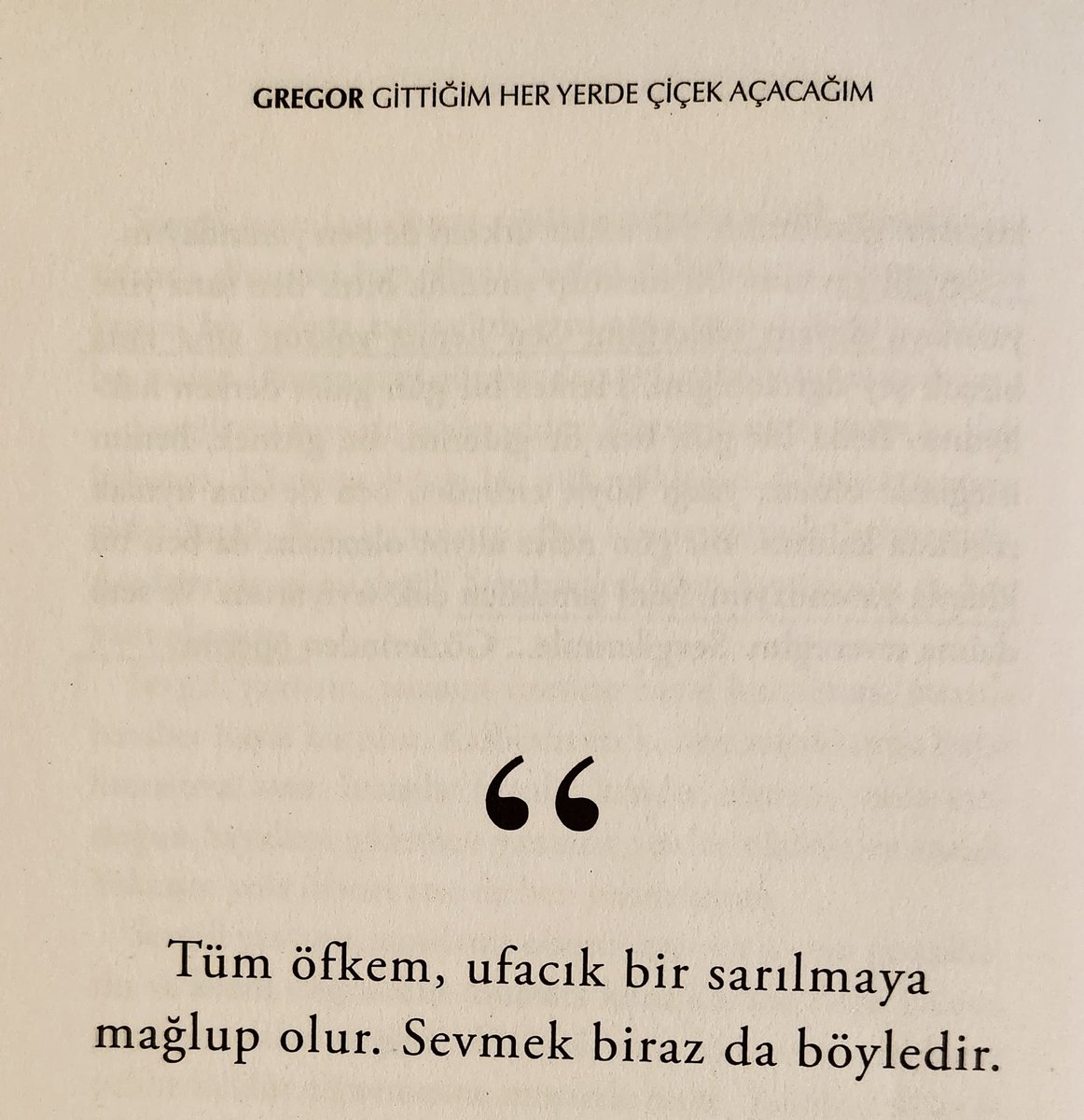 Sevmek biraz da böyledir.