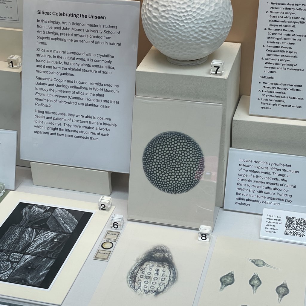 Interested in art-science collaborations and want to undertake practice-led or practice-based research at Master’s level? We have places available on our MA Art in Science programme for Sept ‘24 entry. Find out more &amp; apply:

ljmu.ac.uk/study/courses/…

#sciart #artscience #postgrad