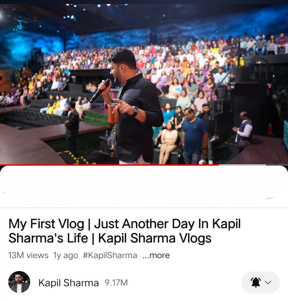 And how long will I have to wait for your 2nd vlog <a href="/KapilSharmaK9/">Kapil Sharma</a>  .. ?