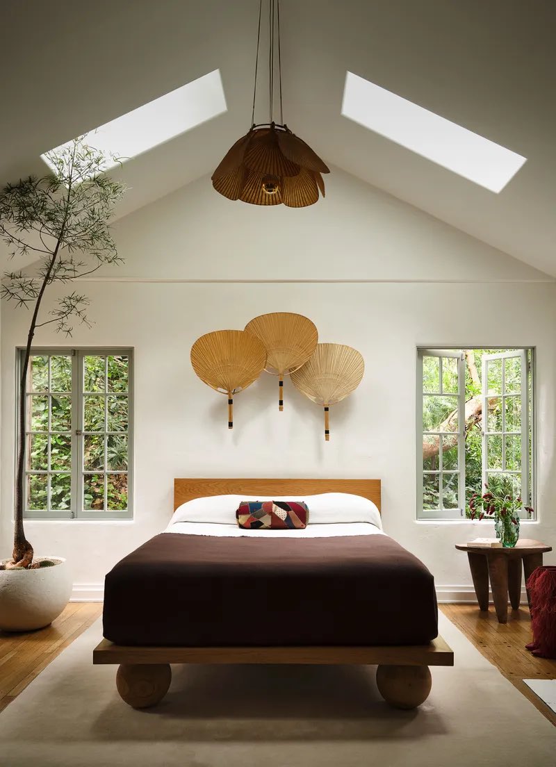 Aurora James’s cottage in LA. Crème de la crème.