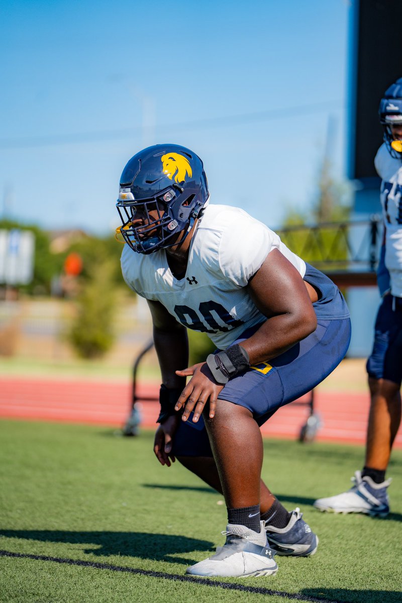 It’s war in the trenches!
<a href="/Lion_Athletics/">East Texas A&M Lion Athletics</a> 
#GoLions