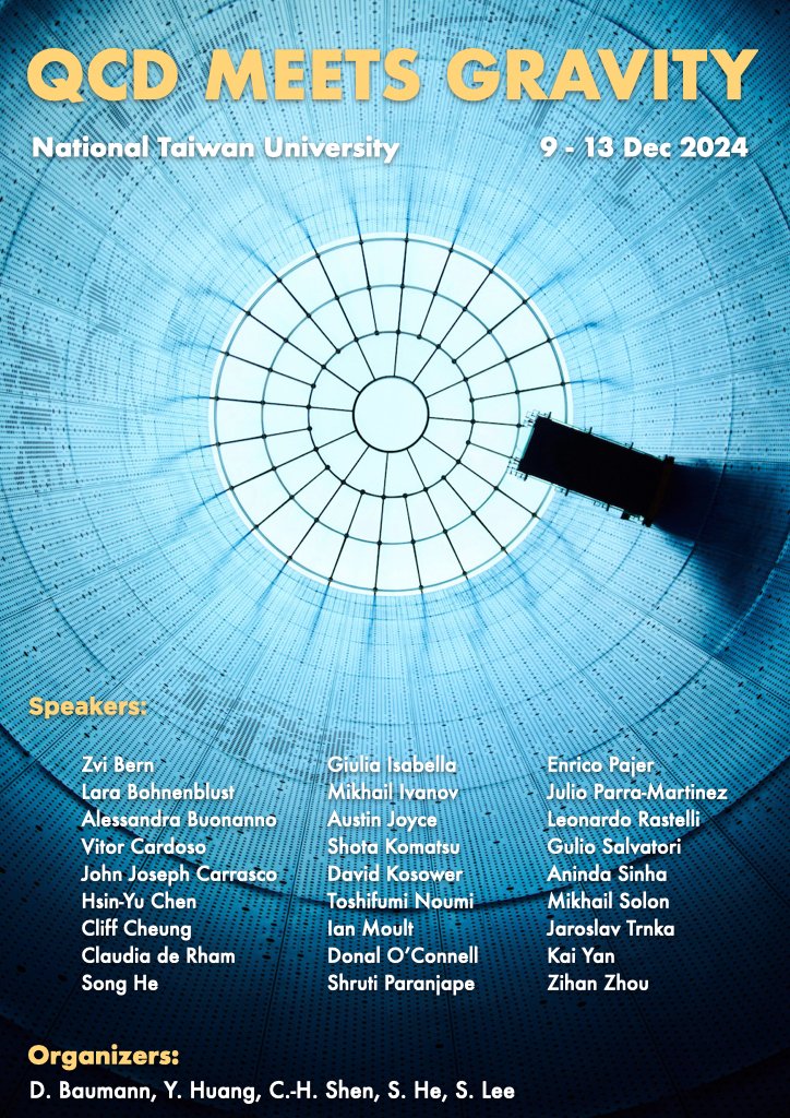 🚨 Don't miss you chance to register for "QCD Meets Gravity" in Taiwan: indico.cern.ch/event/1355263/ <a href="/LeCosPA_NTU/">LeCosPA</a> <a href="/NTU_TW/">NTU Taiwan</a>
