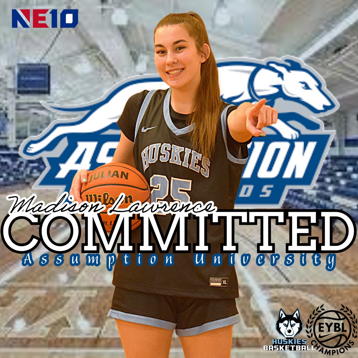 Mass Huskies EYCL (@mahuskies_eycl) on Twitter photo Congrats to Madison Lawrence on her commitment to <a href="/AssumptionWBB/">AssumptionWBB</a> !!! So proud of all the hard work she put in to get here!!!! <a href="/DanB1222/">CoachDan</a> <a href="/MAHuskies/">MA_Huskies</a> <a href="/BashHoopsNE/">Bash Hudson</a> Congrats to Madison Lawrence on her commitment to <a href="/AssumptionWBB/">AssumptionWBB</a> !!! So proud of all the hard work she put in to get here!!!! <a href="/DanB1222/">CoachDan</a> <a href="/MAHuskies/">MA_Huskies</a> <a href="/BashHoopsNE/">Bash Hudson</a>