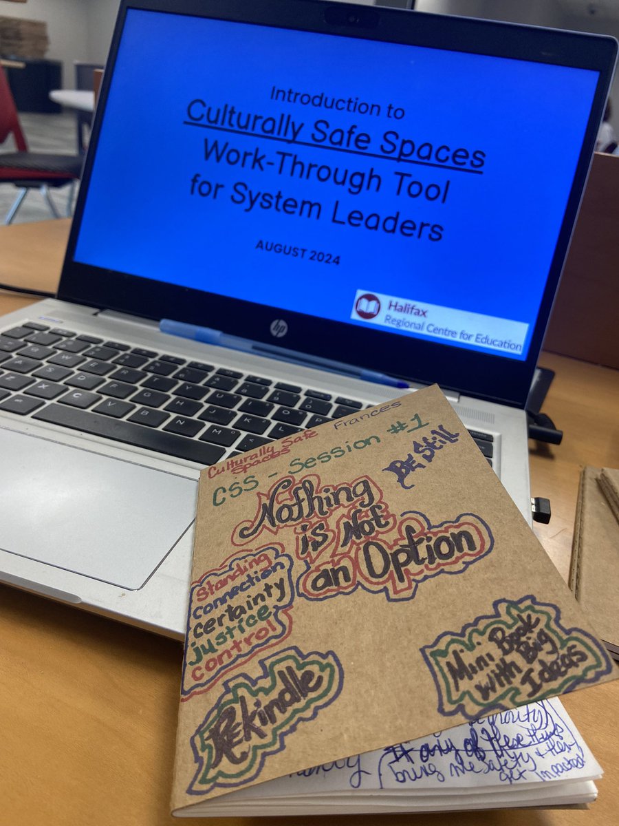 Facilitators of African Canadian Education Services providing Culturally Safe Spaces Series.  A great Session 1 with Elementary and Secondary Principals over the two days. 
Leading and Supporting  Student Achievement and Well-Being.<a href="/HRCE_NS/">Halifax Regional Centre for Education</a> <a href="/love2learn_Rach/">Rachel Ross</a> <a href="/nseducation/">NS Education and Early Childhood Development</a>