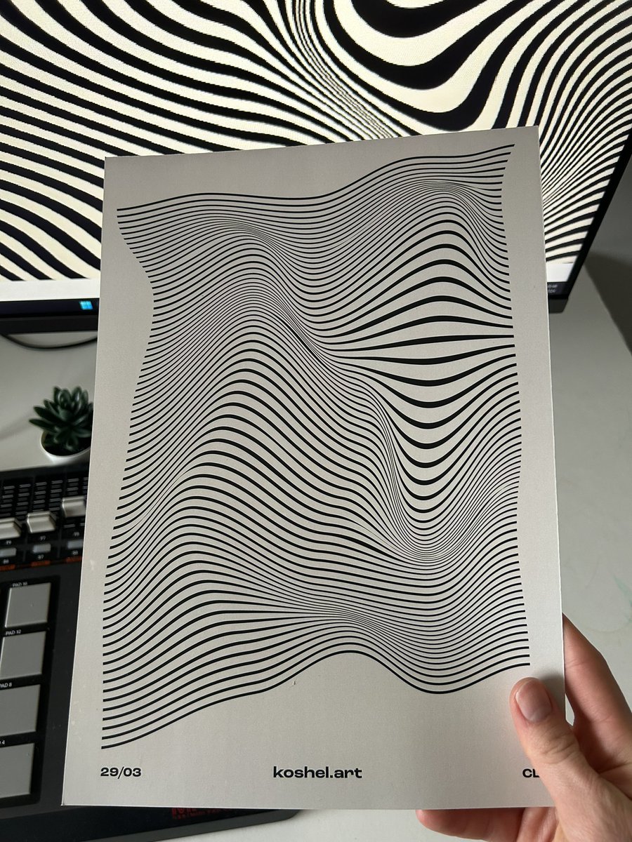 koshel_art's tweet photo. Just printed out one of my posters.

#design #motiondesign #designer #artist #GraphicDesign #GraphicDesigner https://t.co/PcugcuTQ4L