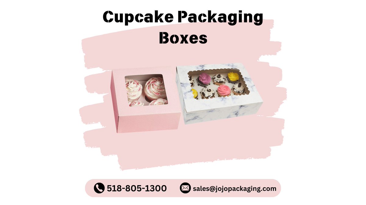 jojopackaging's tweet image. Keep your treats fresh and safe with our Custom Cupcake Packaging Boxes! Explore our variety of sizes and designs at our website and make your cupcakes irresistible!
#CupcakeBoxes #Baking #bakeryboxes #cupcakespackaging #customboxes #foodsafeboxes