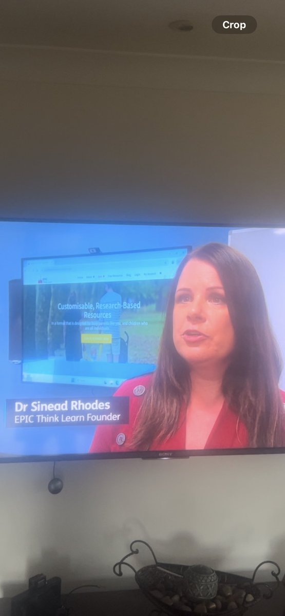 Me on the 6 o’clock news talking about EPIC Think Learn @InformEpic