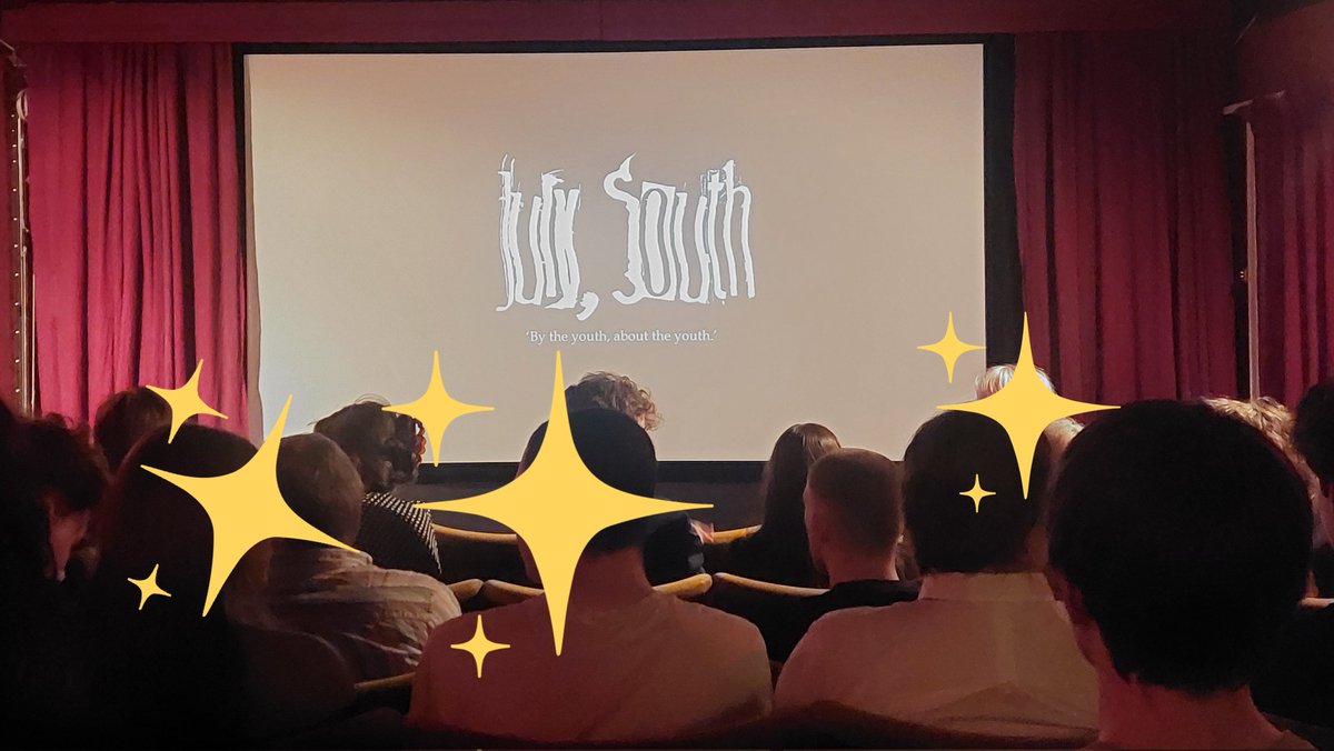 Crew: Mind Altering (@crew_2000) on Twitter photo Sold out public premiere of <a href="/JULYSOUTH/">JULY,SOUTH</a> on the beautiful cinema of the Edinburgh Cine and Video Society ✨️ Sold out public premiere of <a href="/JULYSOUTH/">JULY,SOUTH</a> on the beautiful cinema of the Edinburgh Cine and Video Society ✨️
