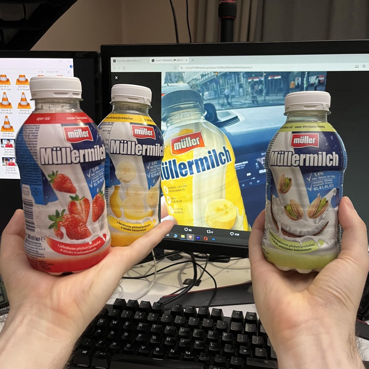csuszy11's tweet photo. @FTMKeienburg Wen Müllermilch collab? I've already completed the trio. Cheers Frank! https://t.co/qz3XSgr3L0