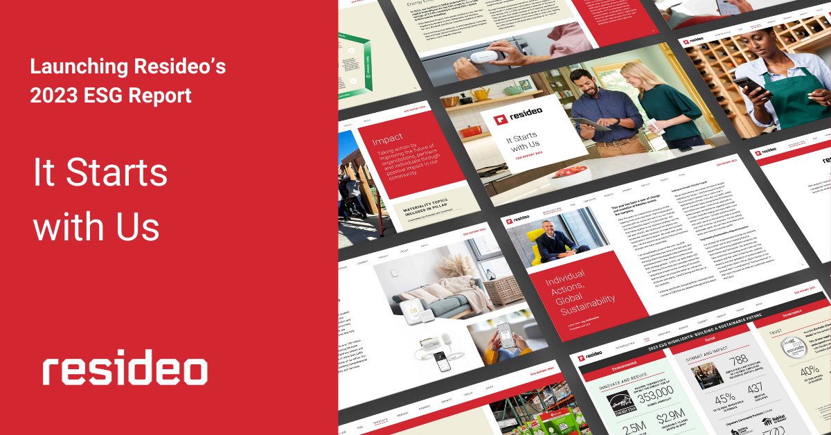 We are proud to announce the launch of our latest #ESG report. Explore the full report here: resideo.com/us/en/sustaina…