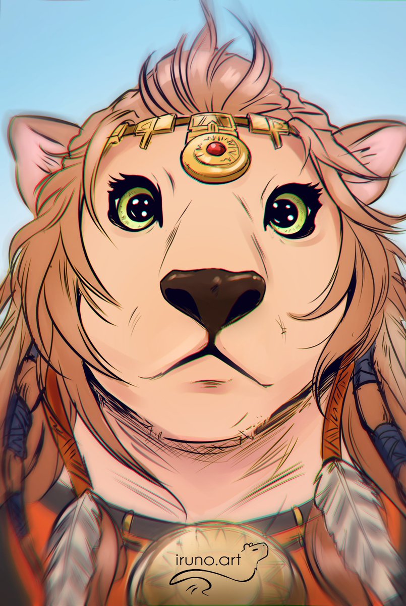 Accidental selfie Wuk Lamat 📸

Because I found a silly reference pic of a cheetah that I randomly saved some time ago in case I ever needed it when drawing a Hrothgar... ¯\_(ツ)_/¯

(Actual picture in 🧵)