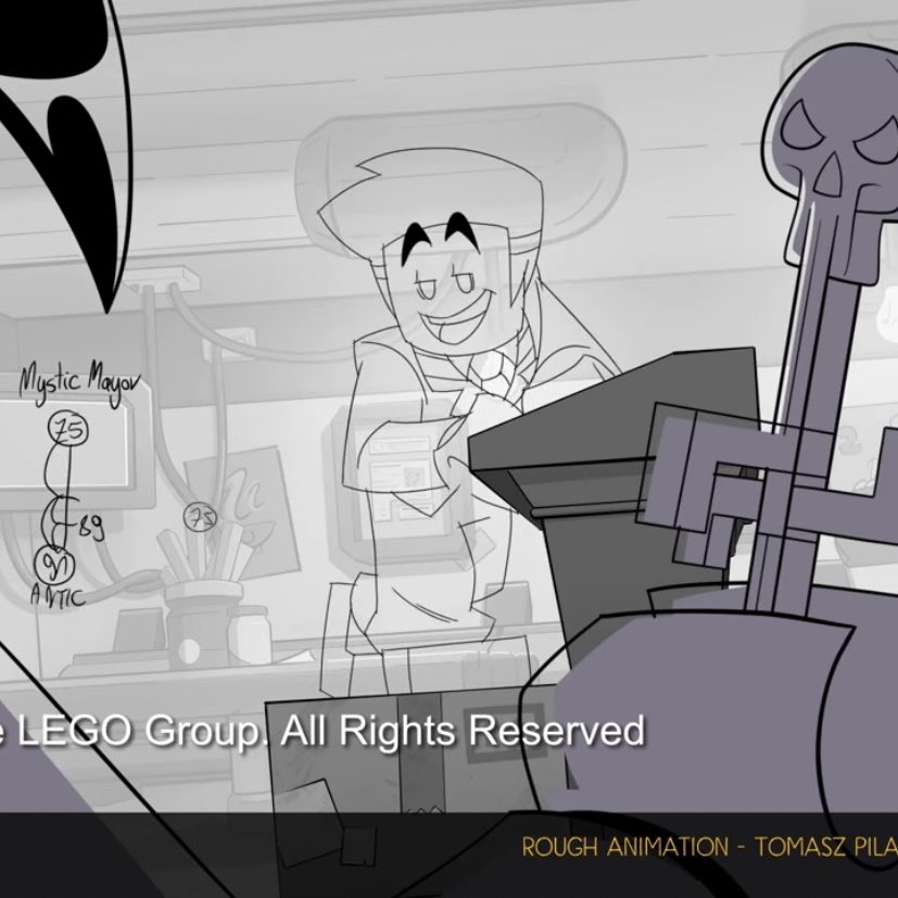 DailyMayor's tweet image. Rough animation by @/TomaszPilarskiA

#LEGOMonkieKid