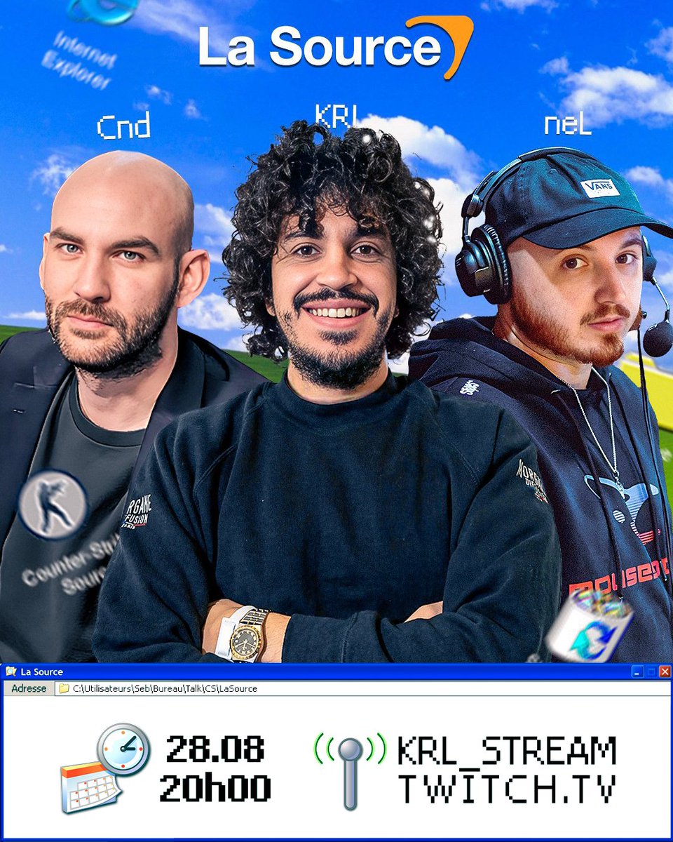 La Source #18 avec <a href="/CMCnd/">Cnd</a>  &amp; <a href="/neLendirekt/">neL</a> 🎙️

LIVE 🔴 KRL_STREAM
