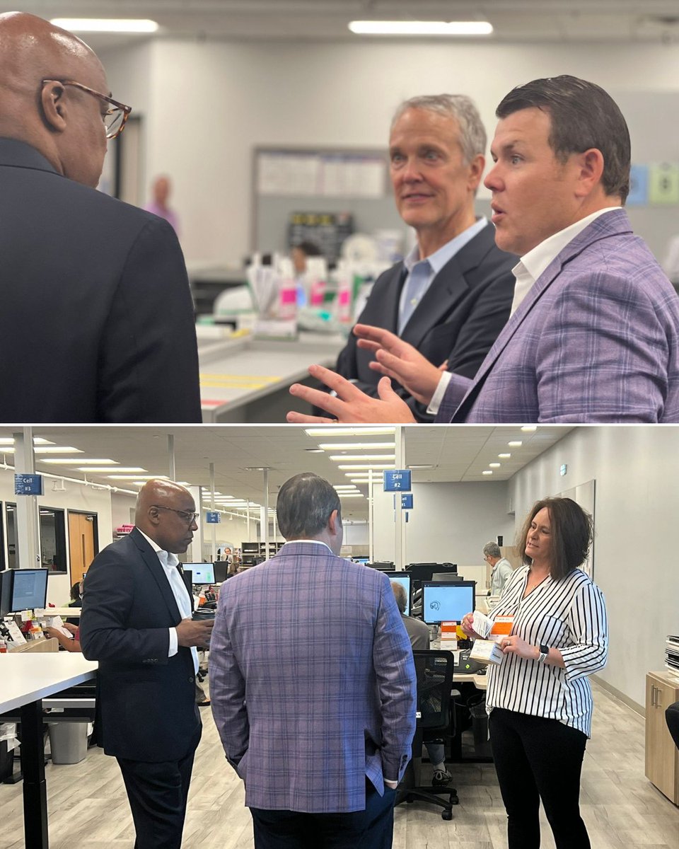 MichaelDScholl's tweet photo. Thank you, @ILAttyGeneral Kwame Raoul, for coming to visit @StarkeyHearing's global HQ in Minnesota and to learn more about our hearing technology and innovation.
#StarkeyForward #HearingHealthCare https://t.co/q5hDroVIFy