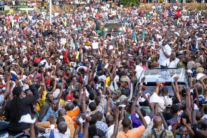 Today I'm glued to #JKLive at the same time following  <a href="/skmusyoka/">Kalonzo Musyoka</a>  TV 47 interview on the future of Opposition now that some of the top brass are in Kenya Kwanza Government..... 
is this what we call civility?  Meanwhile Luo Nyanza tour is full of praise singers.