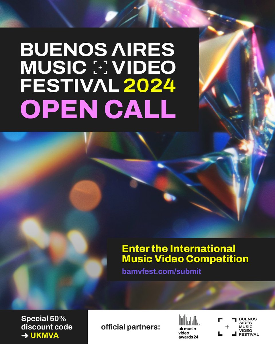 last chance to enter the bamvf and you can use our nifty little discount code to do it - if you use the following link bamvfest.com/promo - entries close on 31 august!

also check out full story on bamvf on <a href="/PromoNewsTV/">Promo News</a> 
promonews.tv/news/2024/08/1…