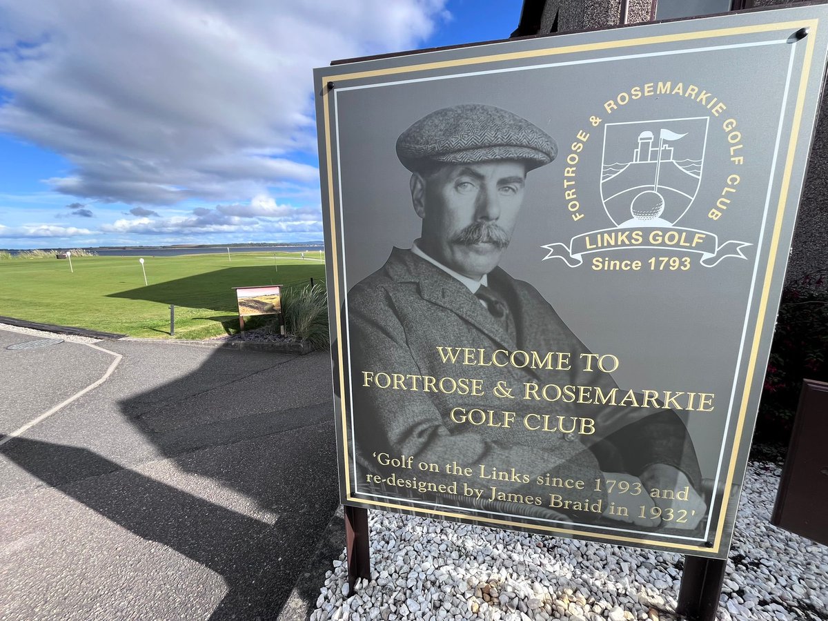 DGgolfguide's tweet photo. 🏴󠁧󠁢󠁳󠁣󠁴󠁿 Located in the #ScottishHighlands, golf has been played at Fortrose &amp; Rosemarkie Golf Links since 1793. One of the oldest courses in Scotland, it was re-designed by #JamesBraid in 1932 and offers stunning coastal views, a challenging layout, and rich history.

@FortroseGC1793 https://t.co/miSQEuPKZS