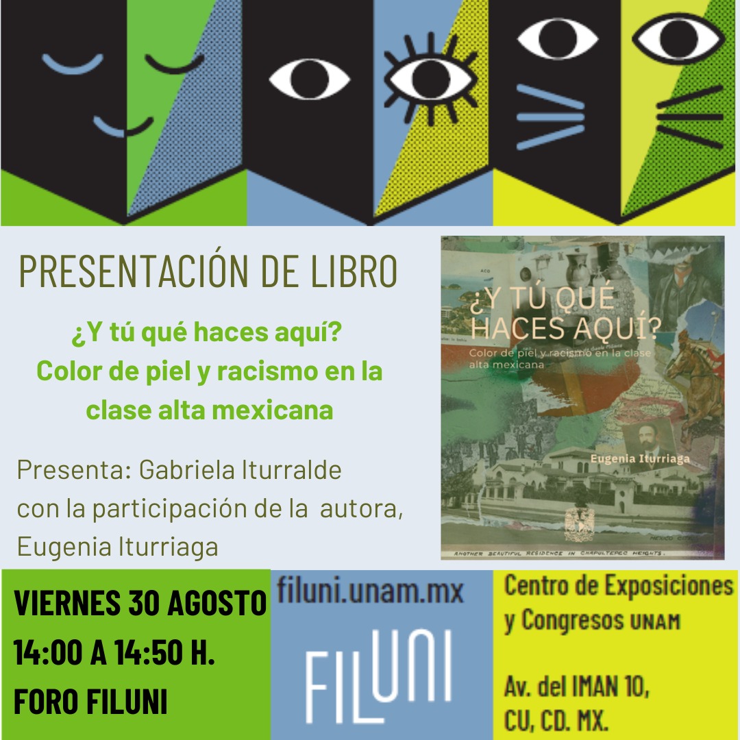 surxeunam's tweet photo. 📚 ¡Les invitamos a las siguientes dos presentaciones de libros en la #FILUNI!

👉 Mañana, jueves 29 de agosto a las 18hrs.
👉  Y el viernes 30 de agosto a las 14hrs.

En cada una estará presente la autora de cada libro. ¡No se lo pierdan! 📖

#SURXE #RACISMO #ANTIRRACISMO https://t.co/0Gv2QOlk5D