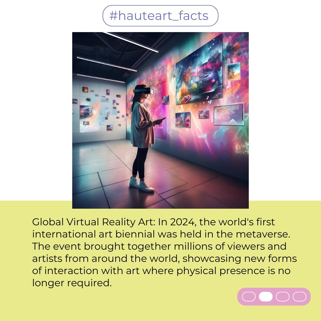 hauteart's tweet photo. Share in the comments which interesting fact surprised you the most 📷
Follow the hashtag #hauteart_facts to stay updated on the latest art events.
#hauteart #hauteart_facts #interesting_fact #art #LeonardoDaVinci #VirtualArt #GeneticArt https://t.co/5VneHmhbvE
