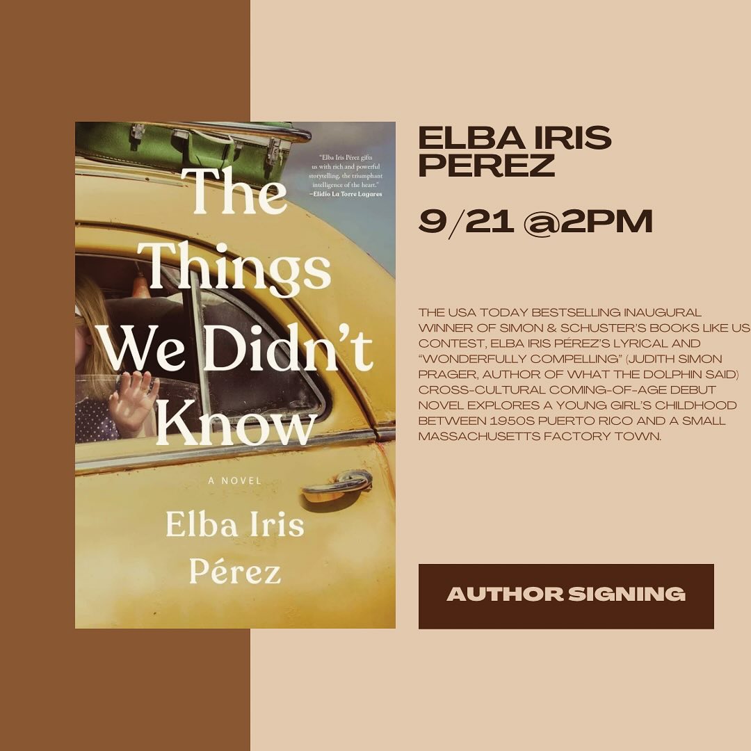 Elba Iris Perez (@elbaip) on Twitter photo You're invited to my book signing at 2pm on September 21st, at Barnes and Noble in the Woodlands! @BNwoodlandstexas <a href="/GalleryBooks/">Gallery Books</a> You're invited to my book signing at 2pm on September 21st, at Barnes and Noble in the Woodlands! @BNwoodlandstexas <a href="/GalleryBooks/">Gallery Books</a>