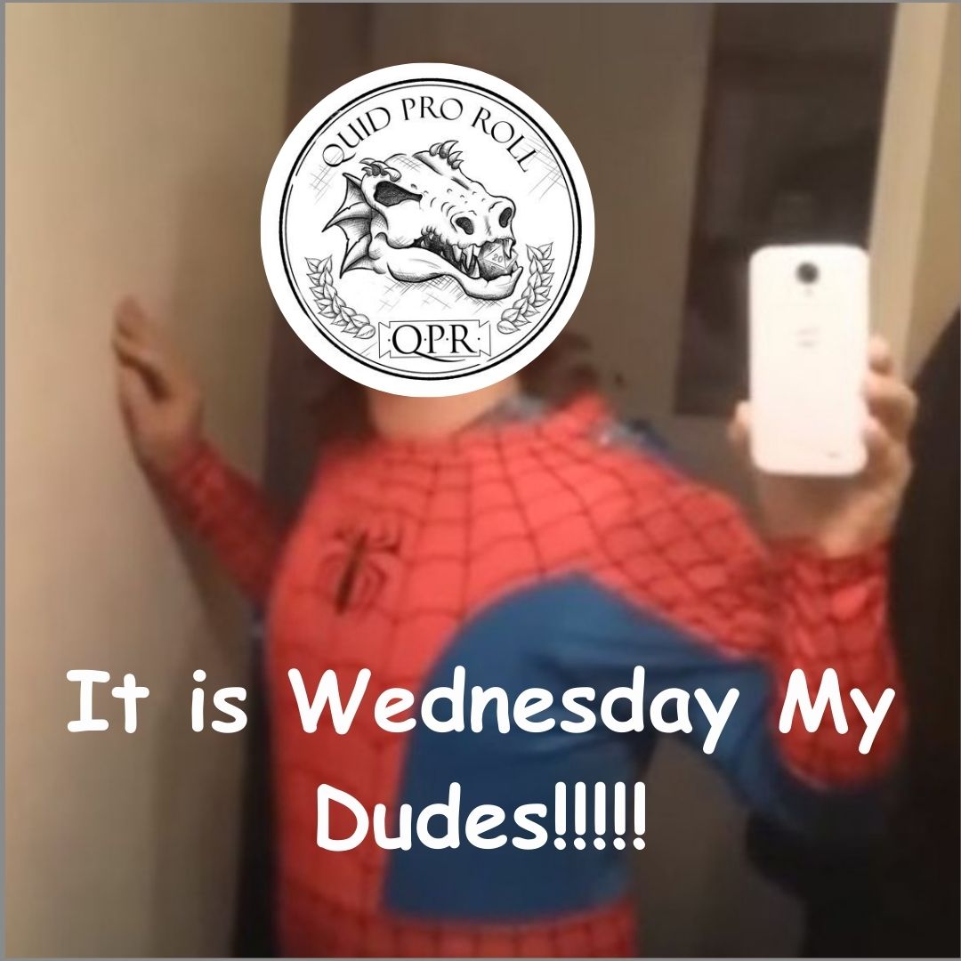 It is Wednesday my dudes! Check out the newest episode! podbean.com/ea/pb-ahpre-16…
#ttrpg #quidproroll #podcast