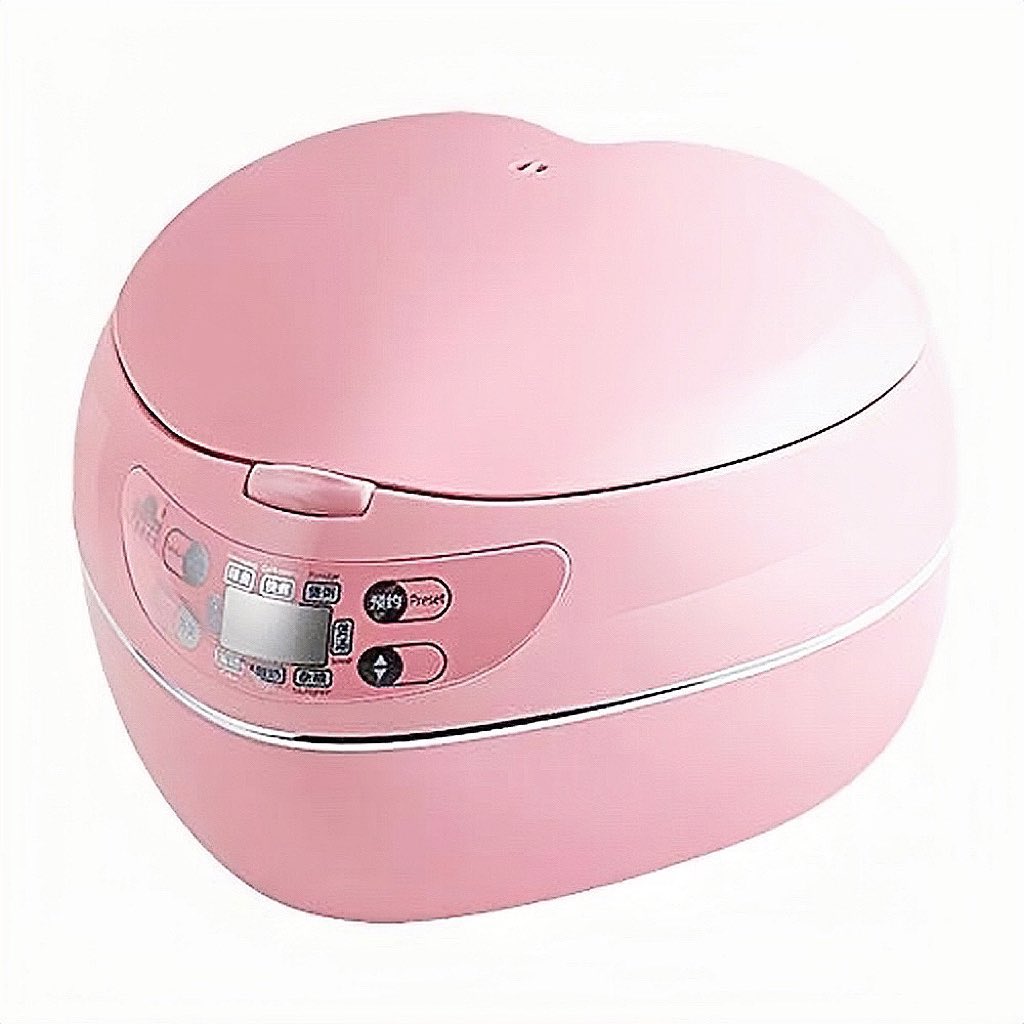 heartipink's tweet photo. thinking about the pink heart-shaped rice cooker https://t.co/3qpF2FEVPA