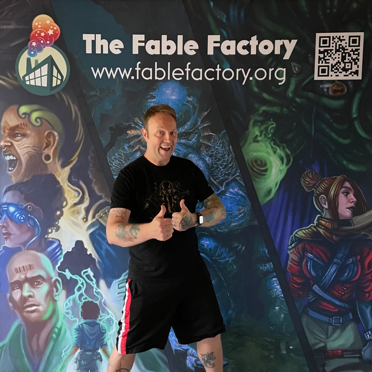 Hey everyone, if anyone is heading to the <a href="/CrypticonMN/">Crypticon Minnesota</a> Sept. 13, make sure you stop by the first ever Fable Factory booth!! 

#convention #horror #booth!