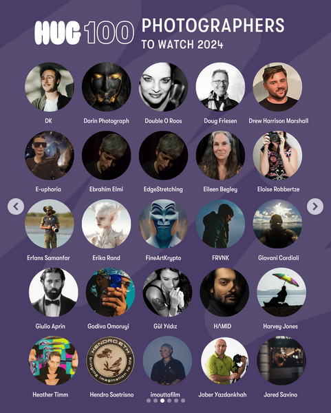 St_EarthRising's tweet photo. 🌟 Big news! @DoubleORoos  is honoured to be named one of the #HUG100Photographers to Watch! A huge thanks t and Hug for this incredible recognition @thehugxyz📷 #HUG100Photographers #Photography #ArtBook #GlobalArtists #CreativeLens #CaptureTheMoment🌟 #HUG100Photographers https://t.co/qrbz4pmTVV