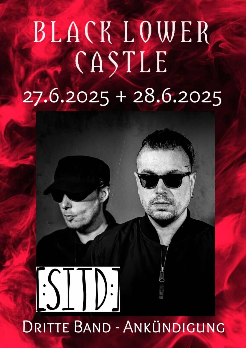 Wir sind für das Black Lower Castle Festival 2025 bestätigt. Das Open Air findet vom 27.06. bis 28.06.2025 auf der Freilichtbühne an der Niederburg Kranichfeld in Thüringen statt. Wir freuen uns auf Euch!
Weitere Infos:
blacklowercastle.rocks
facebook.com/blacklowercast…