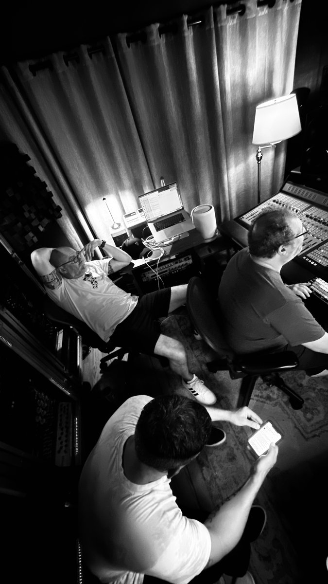 Studio Days are everything. This was mixing the first 5 songs out in Los Angeles.