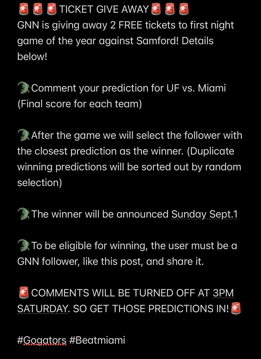 The Gator Nation Network (@realgnn24) on Twitter photo 