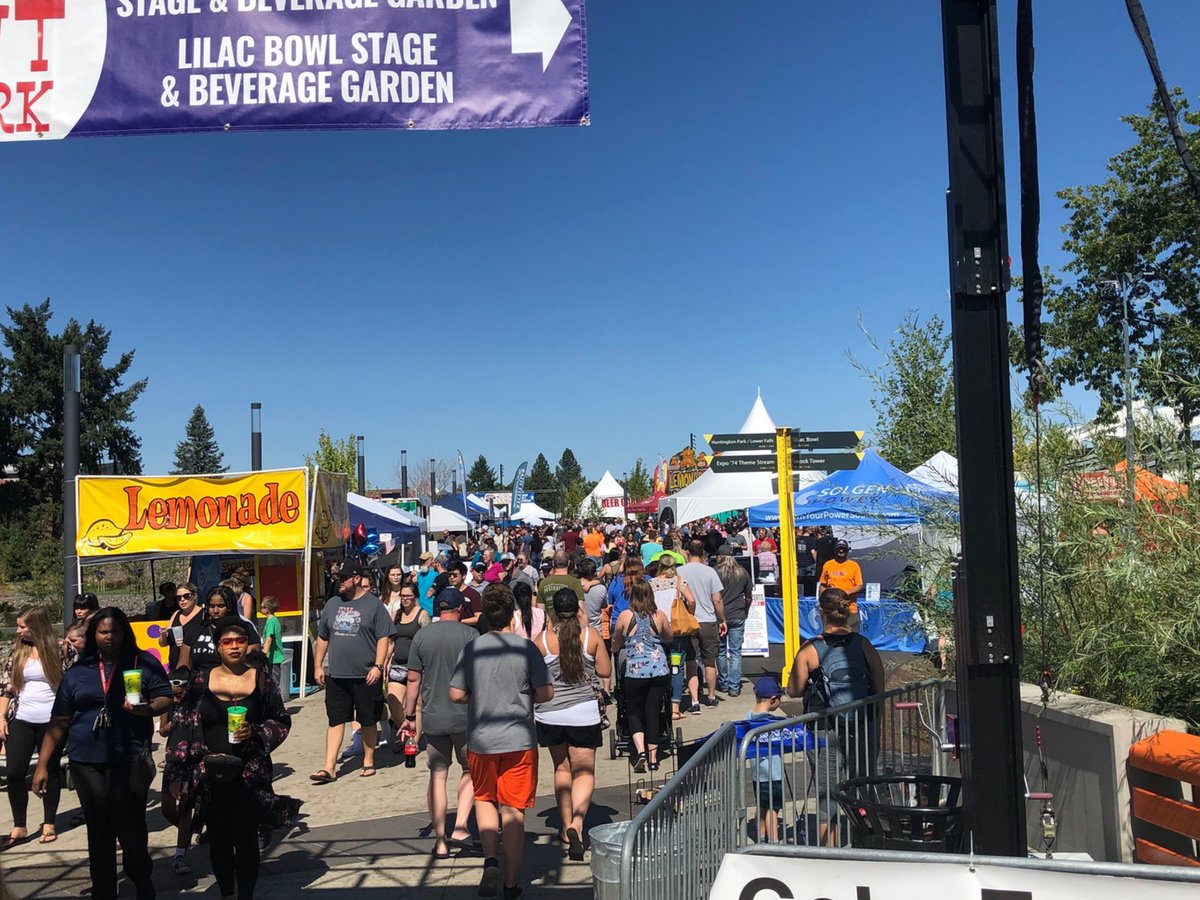 residentialhs's tweet image. 🍽🥳The day is finally here! Pig out in the Park begins today! Wishing everyone a fantastic time enjoying all the live music, mouth watering food, and the lively atmosphere. Have fun and good luck trying to eat all food available there.😆

#spokane #pigoutinthepark #spokanefun