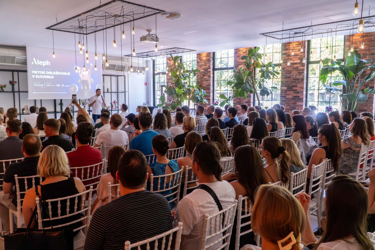rokhladnik's tweet image. Huge thanks to everyone who joined us at Slovenia&apos;s 1st TikTok Advertising event! The energy was incredible, and we loved seeing so many of you eager to dive into TikTok Ads! 

We hope you left with some fresh ideas and new connections. 🚀