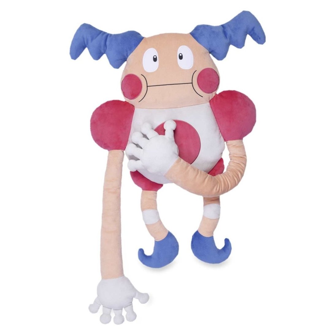 danielreen's tweet photo. A Pokémon Company lançou uma nova pelúcia daqueles modelos "abraçadores" dessa vez com o Mr. Mime de quase 90cm de altura! Zeldo https://t.co/74St1WMeE3 https://t.co/SzJMvzoSfr