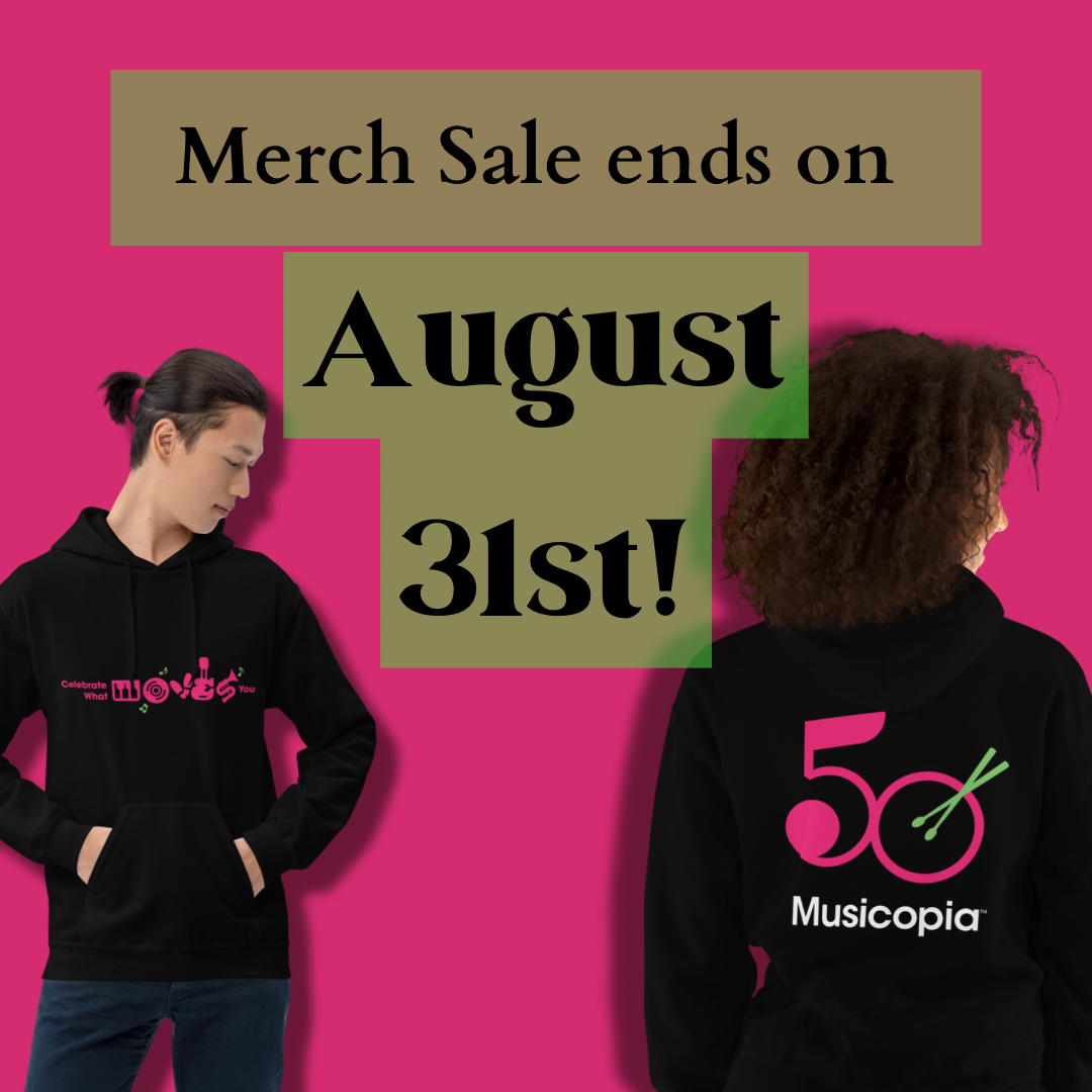 musicopia1974's tweet photo. Through August 31st, buy one piece of 50th Anniversary gear and get another for 20% off. No code needed! Don't miss this great deal! https://t.co/HcKAiRbilW
