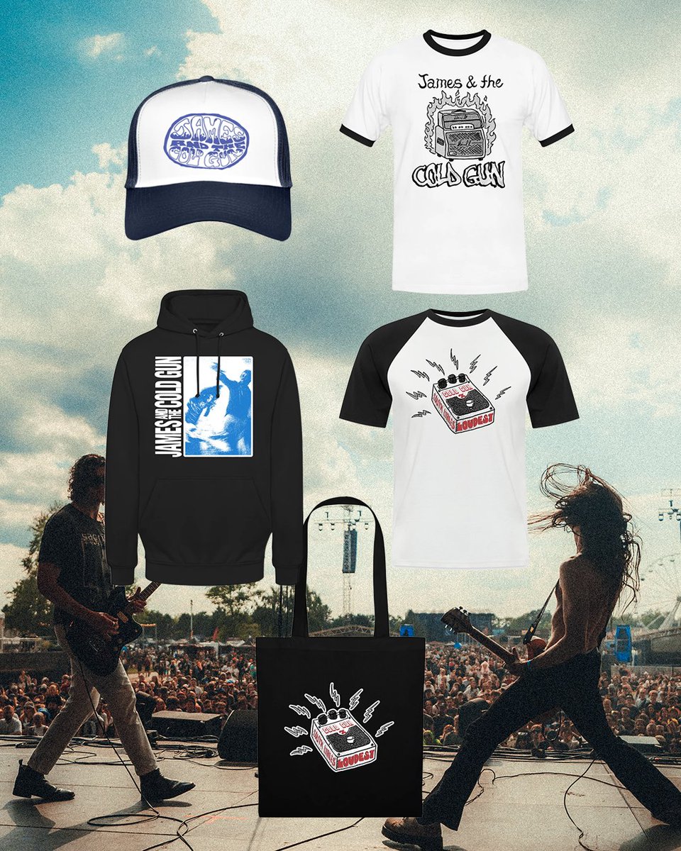 WE'RE EXCITED TO LAUNCH OUR NEW ONLINE MERCH STORE!

SIZES SMALL TO 4XL IN ALL ITEMS, WORLDWIDE SHIPPING AND 25% OFF EVERYTHING FOR THE FIRST TWO WEEKS! 

THANKS FOR ALL OF YOUR SUPPORT! 

JAMESANDTHECOLDGUN.COM/MERCH