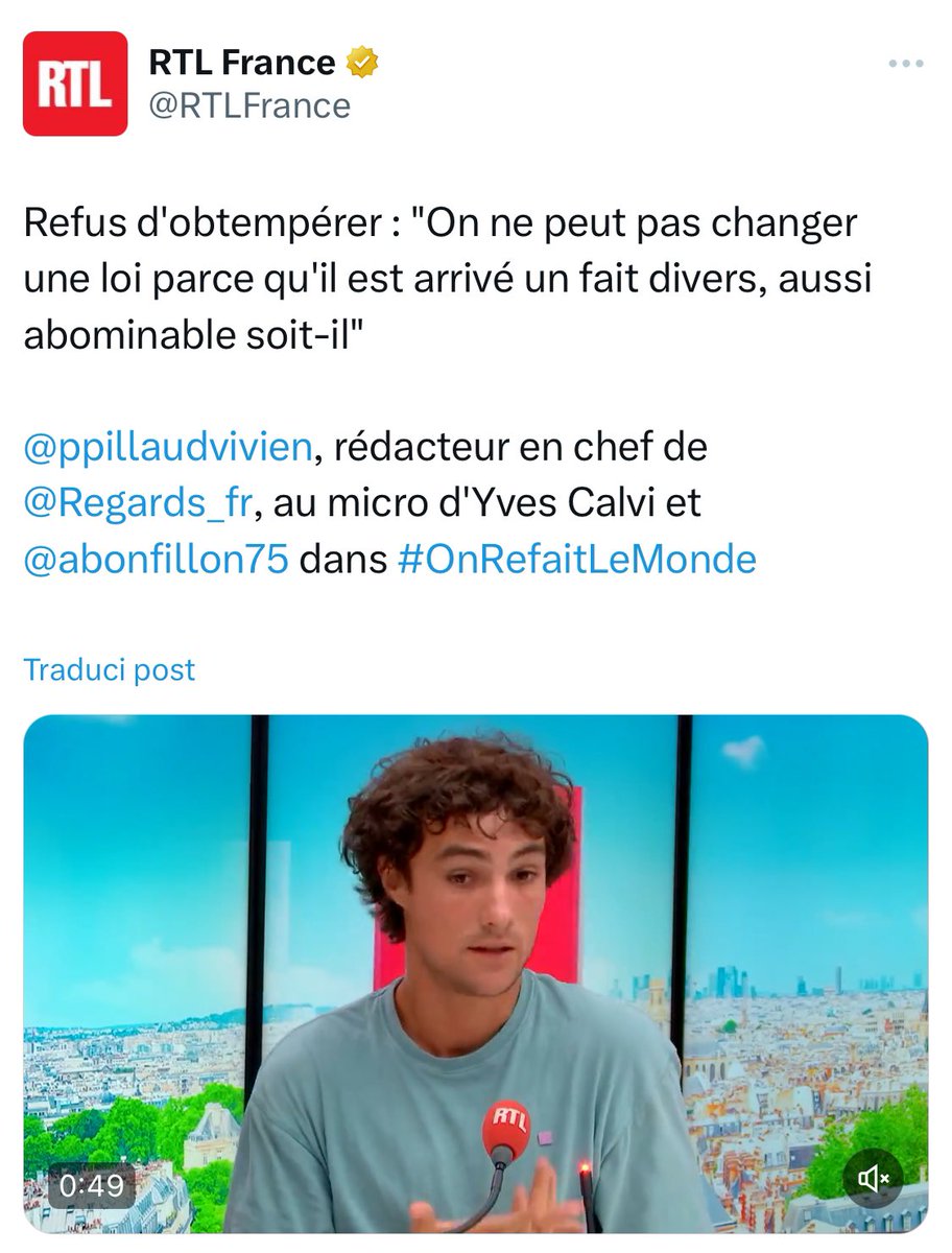 ChaRocher's tweet image. Le meurtre d’un gendarme à cause d’un refus d’obtempérer, c’est un fait divers. Mais un délinquant qui se tue car il a refusé d’obtempérer, ça mérite de changer la loi pour mieux protéger la racaille. La gauche dans toute sa splendeur.