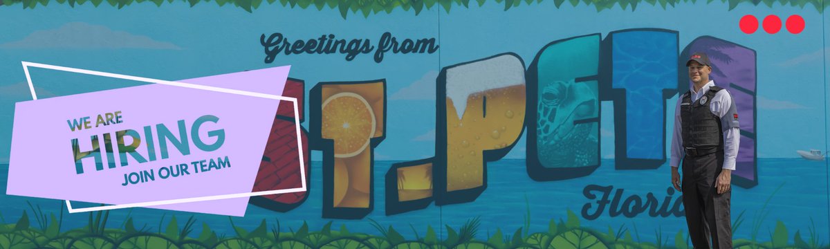 johnburbridge's tweet image. 🌴 Wish you were here... working with me! 
@SecuritasUSA  is hiring security officers in St. Petersburg, Florida. 

We offer full- and part-time shifts, competitive pay, excellent training, and opportunities for career growth. 

Visit securitasjobs.com and get started.